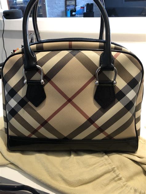 Authentic Burberry cnpansim1pan Tote Bag